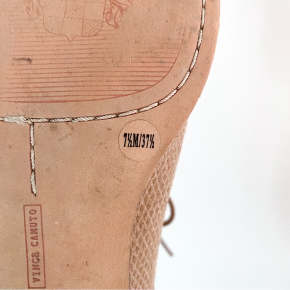 Franco Sarto Zane Tan Contemporary Fall Leather Loafers US 7.5 - Picture 10 of 11